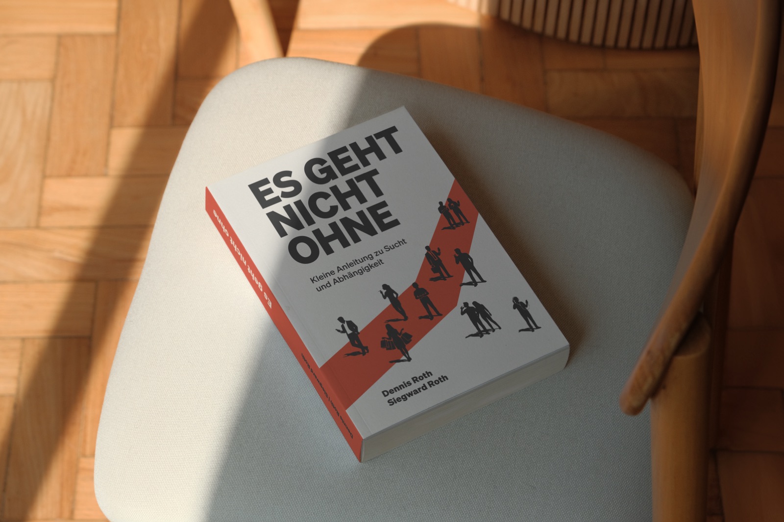 Buch „Es geht nicht ohne – Kleine Anleitung zu Sucht und Abhängigkeit" von Dennis Roth und Siegward Roth